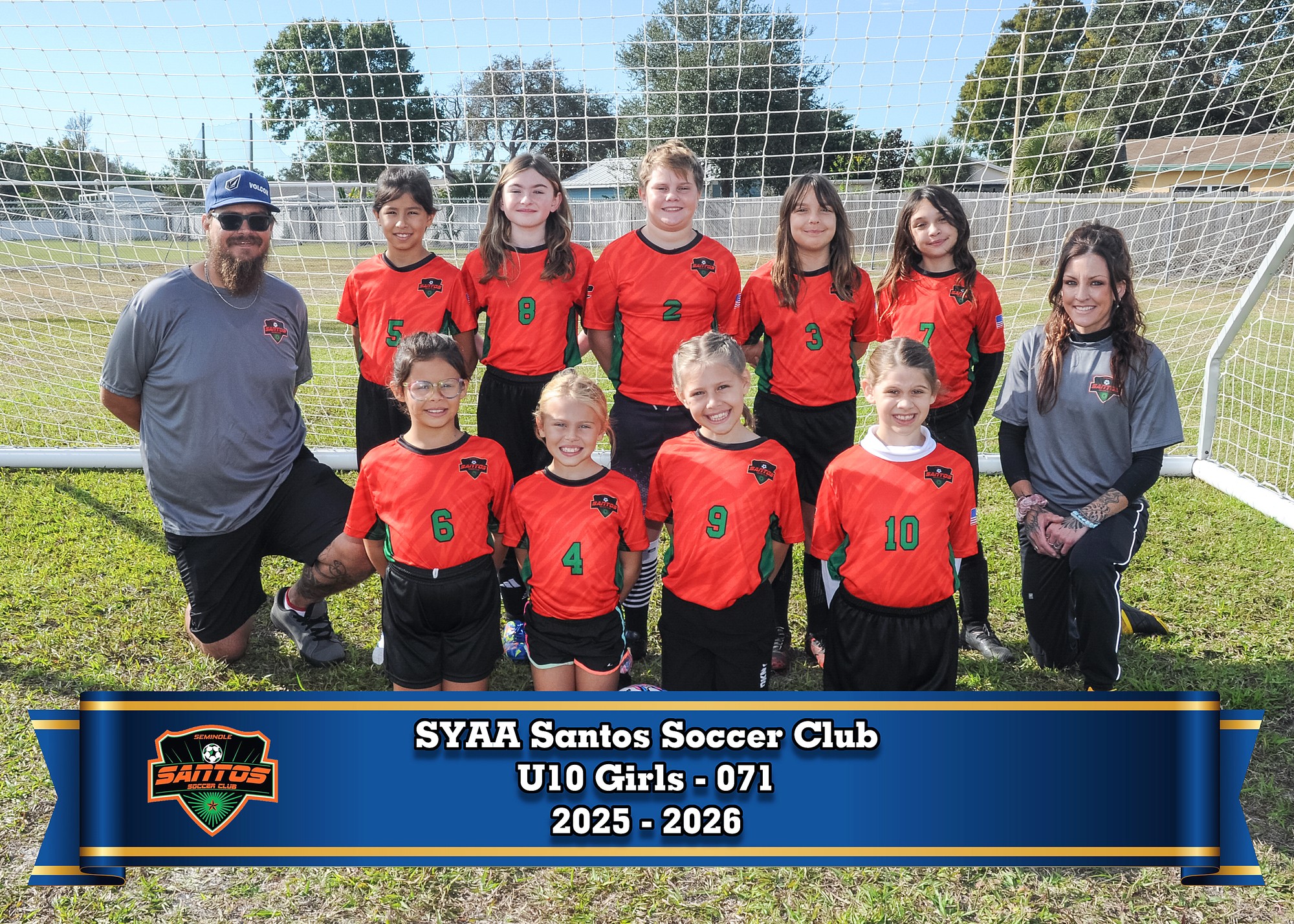SYAA Santos U10 Girls – 071 team photo