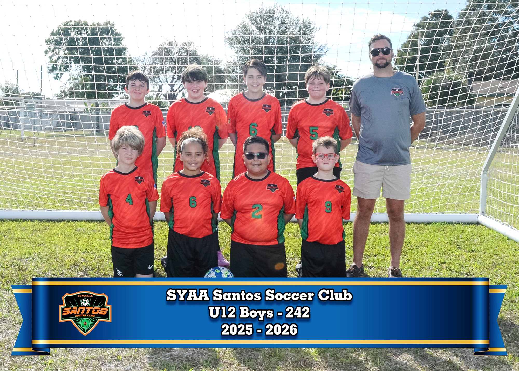 SYAA Santos U12 Boys – 242 team photo